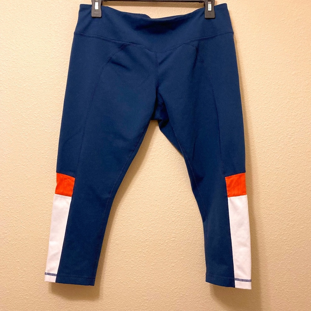 Blue Zella leggings, women's size Large